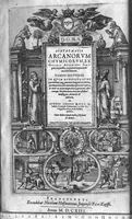An illustration from Syntagmatis selectorum undiquaque et perspicue traditorum alchymiæ arcanorum, tomus secundus (1613)