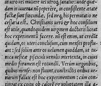 Picture 7 of 11 from Hieronymi Cardani ... in Septem Aphorismorum Hippocratis particulas Commentaria...eiusdem, De Venenorum differentiis, viribus, et adversus ea remediorum praesidiis : ac praesertim de Pestis generibus omnibus, praeservatione et cura, Libri III. Item, de Providentia temporum liber (1564), leaf 295