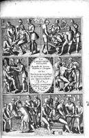 An illustration from Les Oeuvres de chirurgie de Jacques Guillemeau, chirurgien ordinaire du Roy et Juré à paris, divisées en treize livres. Avec les Portraicts & Figures Anatomiques de toutes les parties du corps humain. Et des Instrumens necessaires au Chirurgien. Derniere edition (1602)