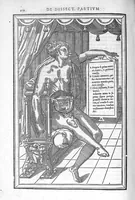 An illustration from De dissectione partium corporis humani libri tres, à Carolo Stephano, doctore Medico, editi. Unà cum figuris, et incisionum declarationibus, à Stephano Riverio Chirurgo compositis (1545)