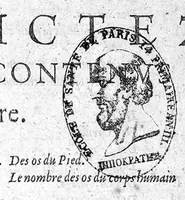 An illustration from Leçons anatomiques et chirurgicales…corrigées par Estienne Binet, Paris, Denis Langlois, 1612 (1612)