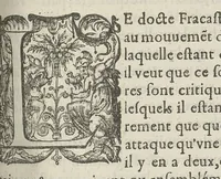 An illustration from Toutes les Oeuvres...trad. par Théophile Gelée (1613)