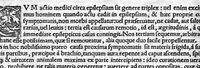An illustration from Ioannis Baptistae Montani veronensis. Medici per universam europam celeberrimi, et in clarissima patavina Academiea summa cum laude publici olim ac ordinarij professoris consilia medica omnia, quae ullibi extant (1559)