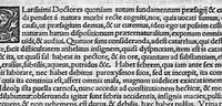 An illustration from Ioannis Baptistae Montani veronensis. Medici et publici in Academia patavina olim professoris. De febribus consilia omnia (1559)