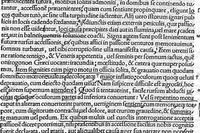 An illustration from Caelii Aureliani siccensis tardarum passionum libri V / Oribasii euporiston libri III, medicinae compendium liber I, curationum liber I, trochiscorum confect liber I (1529)
