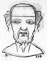 Picture 28 of 67 from Metoposcopia liber tredecim, et octingentis faciei humanae eiconibus complexa : cui accessit melampodis de naevis corporis tractatus, graece et latine nunc primum editus (1658), leaf 100