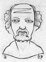 Picture 49 of 67 from Metoposcopia liber tredecim, et octingentis faciei humanae eiconibus complexa : cui accessit melampodis de naevis corporis tractatus, graece et latine nunc primum editus (1658), leaf 166