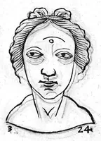 Picture 53 of 67 from Metoposcopia liber tredecim, et octingentis faciei humanae eiconibus complexa : cui accessit melampodis de naevis corporis tractatus, graece et latine nunc primum editus (1658), leaf 174