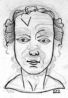 Picture 9 of 67 from Metoposcopia liber tredecim, et octingentis faciei humanae eiconibus complexa : cui accessit melampodis de naevis corporis tractatus, graece et latine nunc primum editus (1658), leaf 48