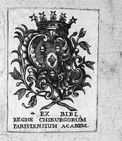 Picture 2 of 17 from Raymundi Vieussens doctoris medici Monspeliensis Nevrographia universalis. Hoc est, omnium corporis humani nervorum, simul & cerebri, medullæque spinalis descriptio anatomica; Eaque integra et accurata, variis Iconibus fideliter & ad vivum delineatis, æréque incisis illustrata: Cum ipsorum actione et usu, Physico discursu explicatis. Editio nova (1684), leaf 0