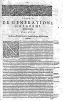 Picture 11 of 14 from Opera Therapeutica : Nimirum I. Tractatus de Crisibus. II. Tractatus de mirabili strumas sanandi vi, solis Galliæ Regibus diuinitus concessa. III. Tractatus de nobilitate visius, eiusq[ue] conservatione. IV. De Melancholia libri II. V. Tractatus de Senectute. VI. De morbo articulari tractatus. VII. De Lepra tractatus. VIII. Tractatus de lue Venerea (1627), leaf 174