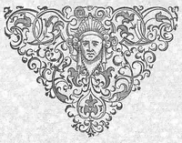 An illustration from Opera Therapeutica : Nimirum I. Tractatus de Crisibus. II. Tractatus de mirabili strumas sanandi vi, solis Galliæ Regibus diuinitus concessa. III. Tractatus de nobilitate visius, eiusq[ue] conservatione. IV. De Melancholia libri II. V. Tractatus de Senectute. VI. De morbo articulari tractatus. VII. De Lepra tractatus. VIII. Tractatus de lue Venerea (1627)