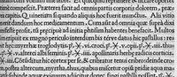 An illustration from Scribonii Largi de Compositionibus medicamentorum Liber unus, antehac nusquam excusus : Joanne Ruellio, doctore medico castigatore. (1528)