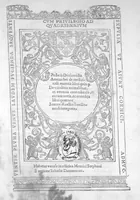 An illustration from Pedacii Dioscoridis Anazarbei de medicinali materia libri quinque De virulentis animalibus, et venenis canerabioso, et corum notis, ac remediis libri quattuor. Joanne Ruellio Suessionensi interprete (1516)