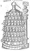 Picture 54 of 61 from Petri Andreae Matthioli,... Opera quae extant omnia, hoc est Commentarii in VI libros Pedacii Dioscoridis Anazarbei de medica materia, adjectis in margine variis graeci textus lectionibus... qui Dioscoridis depravatam lectionem restituunt, nunc a Casparo Bacchino,... post diversarum editionum collationem infinitis locis aucti, synonymiis quoque plantarum et notis illustrati ; adjectis plantarum iconibus... de ratione distillandi aquas ex omnibus plantis... Item, apologia in Amatum Lusitanum, cum censura in ejusdem enarrationes [necnon praefatione Francisci Parthini Roboretani]. Epistolarum medicinalium libri quinque ; Dialogus de morbo gallico... (1598), leaf 1153