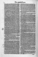 Picture 12 of 39 from Parva naturalia Augustini Niphi medices philosophi Suessani, videlicet Physiognomicorum libri tres, De animalium motu lib. unus, De longitudine & brevitate vitae lib. unus, De juventute & senectute lib. unus, De respiratione lib. unus, De morte & vita lib. unus, De memoria & reminiscentia lib. unus, De somno & vigilia lib. unus, De insomniis lib. unus, De divinatione naturali, artificiosa, et de prophetia lib. unus. Omnia post primas editiones nunc primum emendatiora in lucem prodeunt (1550), leaf 47