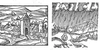 Picture 13 of 69 from Prodigiorum ac ostentorum chronicon, quae, praeter naturae ordinem, et in superioribus et his inferioribus mundi regionibus, ab exordio mundi usque ad haec nostra tempora acciderunt... conscriptum per Conradum Lycosthenem,... (1557), leaf 128