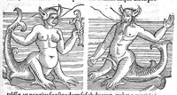 An illustration from Prodigiorum ac ostentorum chronicon, quae, praeter naturae ordinem, et in superioribus et his inferioribus mundi regionibus, ab exordio mundi usque ad haec nostra tempora acciderunt... conscriptum per Conradum Lycosthenem,... (1557)