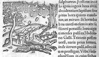 Picture 55 of 69 from Prodigiorum ac ostentorum chronicon, quae, praeter naturae ordinem, et in superioribus et his inferioribus mundi regionibus, ab exordio mundi usque ad haec nostra tempora acciderunt... conscriptum per Conradum Lycosthenem,... (1557), leaf 527