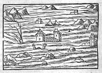 Picture 57 of 69 from Prodigiorum ac ostentorum chronicon, quae, praeter naturae ordinem, et in superioribus et his inferioribus mundi regionibus, ab exordio mundi usque ad haec nostra tempora acciderunt... conscriptum per Conradum Lycosthenem,... (1557), leaf 551