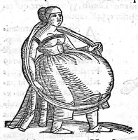 An illustration from Prodigiorum ac ostentorum chronicon, quae, praeter naturae ordinem, et in superioribus et his inferioribus mundi regionibus, ab exordio mundi usque ad haec nostra tempora acciderunt... conscriptum per Conradum Lycosthenem,... (1557)