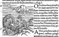 Picture 5 of 69 from Prodigiorum ac ostentorum chronicon, quae, praeter naturae ordinem, et in superioribus et his inferioribus mundi regionibus, ab exordio mundi usque ad haec nostra tempora acciderunt... conscriptum per Conradum Lycosthenem,... (1557), leaf 63