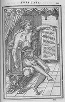 Picture 9 of 14 from La dissection des parties du corps humain divisee en trois livres, faictz par Charles Estienne, docteur en Medecine : avec les figures et declaration des incisions, composees par Estienne de la Riviere Chirurgien, (1546), leaf 308