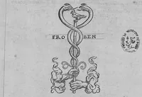 An illustration from Galeni Pergameni ... opera quae ad nos extant omnia / vol. 7- septimus tomus qui extra ordinem classium sunt libros complectens (1549)