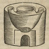 An illustration from Traité de l'eau de vie ou anatomie théorique et pratique du vin (1646)