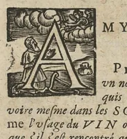 An illustration from Traité de l'eau de vie ou anatomie théorique et pratique du vin (1646)