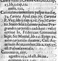 An illustration from Scriboni Largi Compositiones Medicae. Johannes Rhodius recensuit, Notis illustravit, Lexicon scribonianum adjecit. (1655)