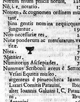 Picture 15 of 15 from Scriboni Largi Compositiones Medicae. Johannes Rhodius recensuit, Notis illustravit, Lexicon scribonianum adjecit. (1655), leaf 670