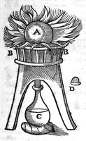 An illustration from Le grand dispensaire ou thresor general et particulier des preservatifs ramasse et brisé par Ian Jacques Wecker... le tout par Ian Du Val D.M. d'Yssouldun (1609)