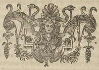 An illustration from Traicté du feu et du sel. Excellent et rapre opuscule du sieur Blaise de Vigenère... (1618)
