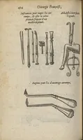 An illustration from Chirurgie françoise ... avec plusieurs figures des instrumens nécessaires pour l'opération manuelle (1610)