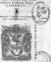An illustration from Nemesii Philosophi clarissimi de Natura hominis liber utilisssimus. Georgio Valla placentino interprete (1538)