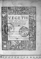 Picture 1 of 4 from Vegetii Renati Artis veterinariae, sive Mulomedicinae libri quatuor, jam primum typis in lucem aediti. Opus sane in rebus medicis minime aspernandum. (1528), leaf 0