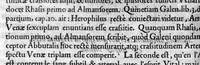 An illustration from Notabilia supra Guidonem scripta, aucta, recognita, ab excellenti Medicinae dilucidatore Domino Joanne Falcone, Montispessulanae Academiae Decano. Quae cum a multis antehac et typographis, et invidis depravata fuerint, ita ut falsa pro veris supposita, sed vera pro falsis, et utilia pro inutilibus perniciose substracta sint : nunc tamem ab omni labe repurgata, nec mediocri adhibita diligentia pristino nitori ac integritati restituta : imo vero additis duorum Medicinae luminum Hippocratis et Galeni, necnon Avicennae, Rhasis, Avenzoar, Mesuae, aliorumque insignium Medicorum autoritatibus illustrata sic recens in lucem emissa proferuntur (1559)