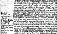 An illustration from Antropologium de hominis dignitate, natura, et proprietatibus; de elementis, partibus et membris humani corporis... (1501)