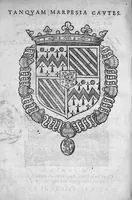 Picture 1 of 5 from Quatre livres de Puble Végèce Renay, de la Médecine des chevaux malades et autres vétérinaires aliénez et altérez de leur naturel, traduicts nouvellement de latin en françois (1563), leaf 1