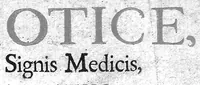 Picture 1 of 3 from Simiotice, sive de signis medicis tractatus (1663), leaf 0