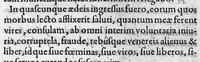 An illustration from Divi Hippocratis Coi Prognosticôn latina ecphrasis ex mente Galeni (1575)
