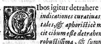 An illustration from De Cognitu difficilibus in praxi ex libello Hippocratis de insomniis, et ex libris Avenzoaris, per commentaria et sententias dilucidatas... (1628)
