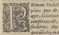 An illustration from Liber Galeni De morborum causis: in theses contractus, & publici ac solennis exercitij gratia in inclyta Argentoratensium academia ad disputandum propositus a Melchiore Sebizio, medicinae doctore ac professore, acad. p.t. rectore, & reipub. archiatro. respondente Amando Hartigio, Zittavia-Lusatio. In auditorio majore ...Julio, horis mattutinis (1630)