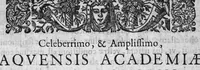 An illustration from Sanctorii commentaria in artem Medicinalem Galeni Libri tres (1632)