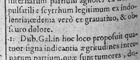 Picture 6 of 7 from Sanctorii commentaria in artem Medicinalem Galeni Libri tres (1632), leaf 515