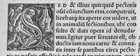 An illustration from Cl. Galeni Pergameni nobilissimi medici libri aliquot Græci partim hactenus non visi, partim a mendis ... repurgati et integritati sue restituti, annotationibusque illustrati per J. Caium (1544)