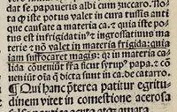 An illustration from In hoc volumine continentur : Practica Geraldi de Solo super nonos Almansoris, introductorium juvenum, tractatus de gradibus, libellus de febribus ejusdem (1504)