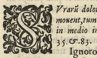 Picture 6 of 6 from Hippocratis Prognosticum : in quo omnes diuini viri, tàm genuinae sanctae et magnae tabellae, quàm spurie, apocryphe, et tabellae paruae sententiae continentur ordine secundum locos dispositae, et brevibus annotationibus illustratae à Doctore Il defonso Lopi Pinciano, Cesarae Maiestatis Medico (1596), leaf 533