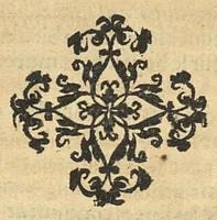 An illustration from Discours et advis sur les flus du ventre douloureux, soit qu'il y ait du Sang ou point, sur le trousse-galant dict choleras-morbus... (1643)